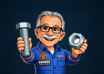 Mascote oficial representando o suporte técnico especializado