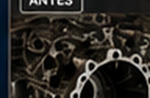 Bloco de motor antes da recuperação